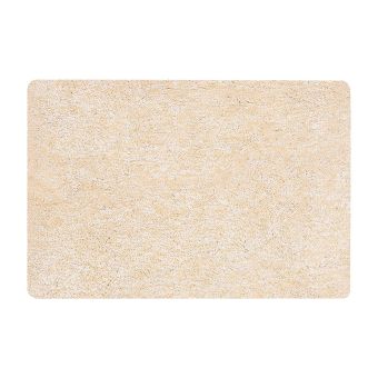 Badteppich Spirella Gobi (meliert) - light beige - 60 x 90 cm - Top-Produkte: Wäschekörbe, WC-Deckel, WC-Bürsten, Badezimmerteppiche & mehr - Top-Marken: Kleine Wolke, Wenko, Hansgrohe, Sanilo, Geberit, Laufen & Co. - Fehr Badshop Schweiz
