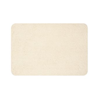 Badteppich Spirella Lamb Natur 55x65 cm - superflauschig, rutschfest und weicher Hochflor für gemütliche Wohlfühlmomente im Badezimmer - Fehr Badshop Schweiz