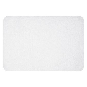 Badteppich Spirella Lamb Weiss 70x120 cm - superflauschig, rutschfest und weicher Hochflor für gemütliche Wohlfühlmomente im Badezimmer - Fehr Badshop Schweiz