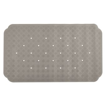 Badewanneneinlage Spirella Ruby in Taupe - 70 x 40 cm - rutschfest aus Natur-Kautschuk - Fehr Badshop Schweiz
