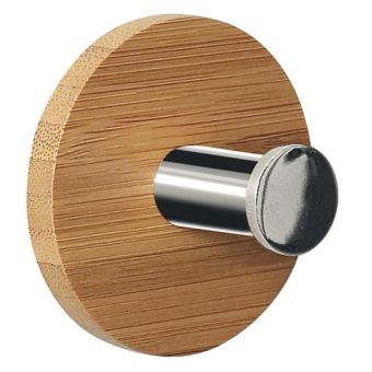 Klebehaken Spirella Punt-Round aus Bambus - Top-Produkte: Wäschekörbe, Duschvorhänge, WC-Deckel, Seifenspender, Duschbrausen, Badezimmerteppiche & mehr - Top-Marken: Spirella, Laufen, Diaqua, Hansgrohe, Geberit , Kleine Wolke & Co. - Fehr Badshop Schweiz