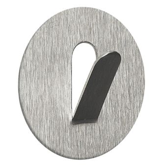 Klebehaken Spirella Punzo-Round, Edelstahl gebürstet - Top-Produkte: Wäschekörbe, Duschvorhänge, WC-Deckel, Seifenspender, Duschbrausen, Badezimmerteppiche & mehr - Top-Marken: Spirella, Laufen, Diaqua, Grohe, Kleine Wolke & Co. - Fehr Badshop Schweiz