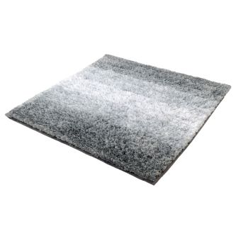 Badteppich Kleine Wolke Oslo (superflauschig) - platin - 60 x 60 cm - Top-Produkte: Wäschekörbe, WC-Deckel, WC-Bürsten, Duschvorhänge, Duschbrausen & mehr - Top-Marken: Spirella, Sanilo, Wenko, Hansgrohe, Geberit, Laufen, & Co. - Fehr Badshop Schweiz