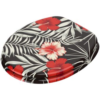 WC-Sitz Sanilo Hibisca mit Absenkautomatik - Fehr Badshop Schweiz