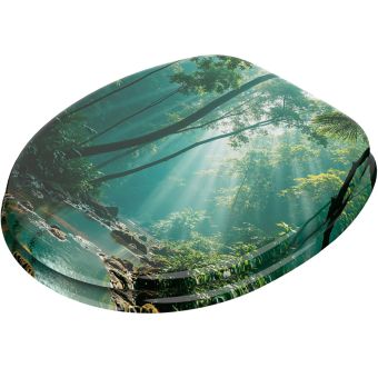 WC-Sitz Sanilo Rainforest mit Absenkautomatik - Fehr Badshop Schweiz