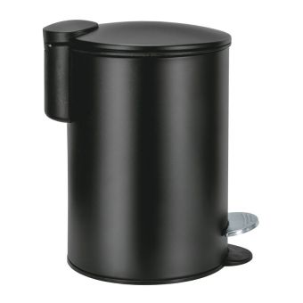 Treteimer Kleine Wolke Silence - schwarz matt - 3 Liter - Top-Produkte: Wäschekörbe, WC-Deckel, Duschbrausen, Badezimmerteppiche, Kosmetikspiegel & mehr - Top-Marken: Spirella, Sanilo, Wenko, Hansgrohe, Geberit, Diaqua, Laufen & Co. - Fehr Badshop Schweiz