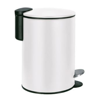 Treteimer Kleine Wolke Silence - weiss - 3 Liter - Top-Produkte: Wäschekörbe, WC-Deckel, Duschbrausen, Badezimmerteppiche, Kosmetikspiegel & mehr - Top-Marken: Spirella, Sanilo, Wenko, Hansgrohe, Geberit, Diaqua, Laufen & Co. - Fehr Badshop Schweiz