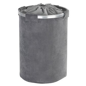 Wäschesack Wenko Cordoba aus Polyester in Grau - Volumen 68 Liter - Fehr Badshop Schweiz