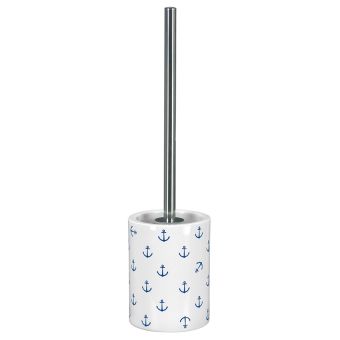 WC-Bürste Kleine Wolke Anchor aus Steinzeug - Top-Produkte: Wäschekörbe, Duschvorhänge, WC-Deckel, Seifenspender, Duschbrausen, Badezimmerteppiche & mehr - Top-Marken: Spirella, Laufen, Diaqua, Grohe, Geberit , Kleine Wolke & Co. - Fehr Badshop Schweiz