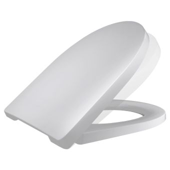 JohnSales WC-Sitz Modena Plus in Weiss - passend zu WC Laufen Moderna - mit Absenkautomatik, Easy Cleaning-Funktion und antibakterieller Beschichtung - Fehr Badshop Schweiz