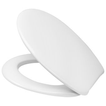 WC-Sitz Diaqua Malaga aus Duroplast, weiss - Top-Produkte: Wäschekörbe, Duschvorhänge, WC-Deckel, Seifenspender, Duschbrausen, Badezimmerteppiche & mehr - Top-Marken: Spirella, Laufen, Diaqua, Hansgrohe, Geberit , Kleine Wolke & Co. - Fehr Badshop Schweiz