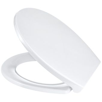 WC-Sitz Diaqua Metz, weiss, mit Absenkautomatik - Top-Produkte: Wäschekörbe, Duschvorhänge, WC-Deckel, Seifenspender, Duschbrausen, Badezimmerteppiche & mehr - Top-Marken: Spirella, Laufen, Diaqua, Grohe, Kleine Wolke & Co. - Fehr Badshop Schweiz