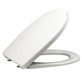 JohnSales WC-Sitz Modena - passend zu WC Laufen Moderna - weiss - Top-Produkte: Wäschekörbe, Duschvorhänge, WC-Deckel, Seifenspender & mehr - Top-Marken: Spirella, Laufen, Diaqua & Co. - Fehr Badshop Schweiz