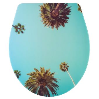 WC-Sitz DIAQUA Nancy Treetop aus Duroplast, mit Absenkautomatik - Top-Produkte: Wäschekörbe, Duschvorhänge, WC-Deckel, Seifenspender, Duschbrausen, Badteppiche & mehr - Top-Marken: Spirella, Laufen, Diaqua, Grohe, Kleine Wolke & Co. - Fehr Badshop Schweiz