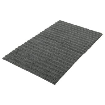 Badteppich Kleine Wolke Yara - schiefer - 60 x 100 cm - Top-Produkte: Wäschekörbe, WC-Deckel, Duschvorhänge, Duschbrausen, Badezimmerteppiche, Badmöbel & mehr - Top-Marken: Spirella, Wenko, Hansgrohe, Geberit, Diaqua, Laufen & Co. - Fehr Badshop Schweiz