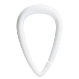 Kenney Duschvorhangringe 12er Pack - Metall Ringe Für Duschvorhang