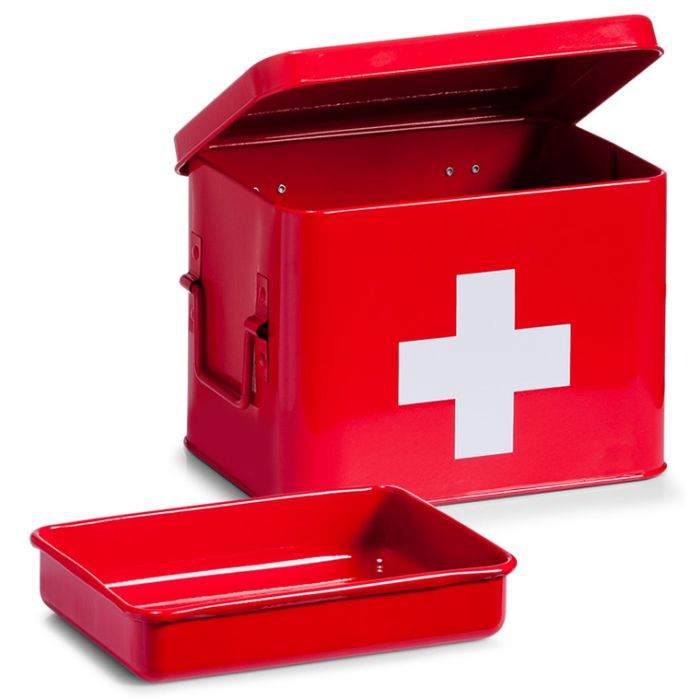 Fehr Present kaufen - Zeller Medizin-Box | rot Badshop - online