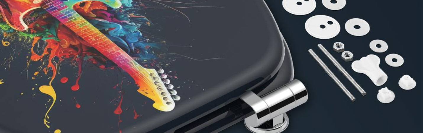 Neue Design-WC-Sitze von Sanilo mit Absenkautomatik Neue Design-WC-Sitze von Sanilo mit Absenkautomatik