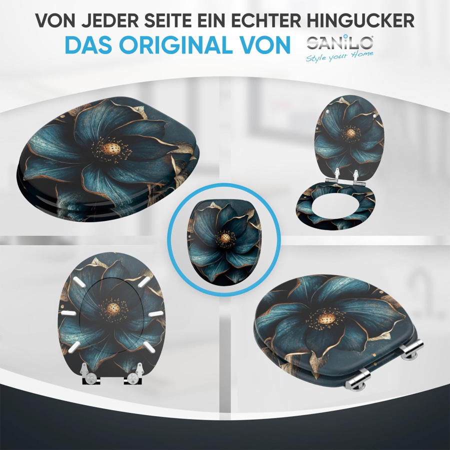 Neue Design-WC-Sitze von Sanilo mit Absenkautomatik Neue Design-WC-Sitze von Sanilo mit Absenkautomatik