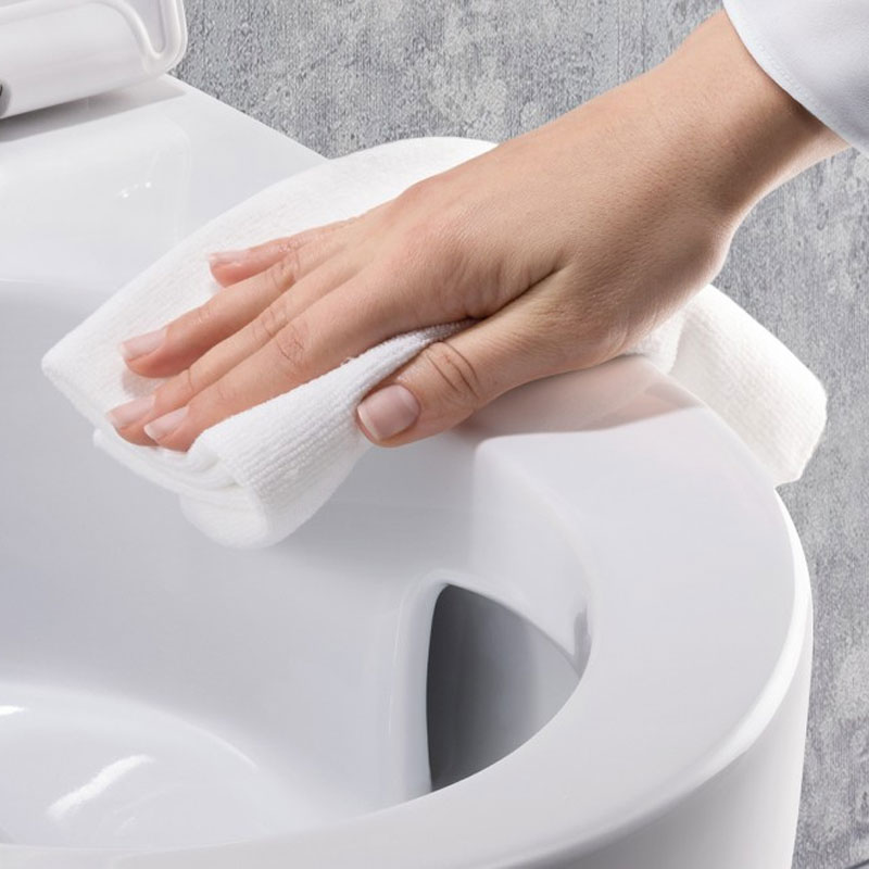 Pflegetipps für Ihre Badtextilien, Duschbrausen und WC-Sitze