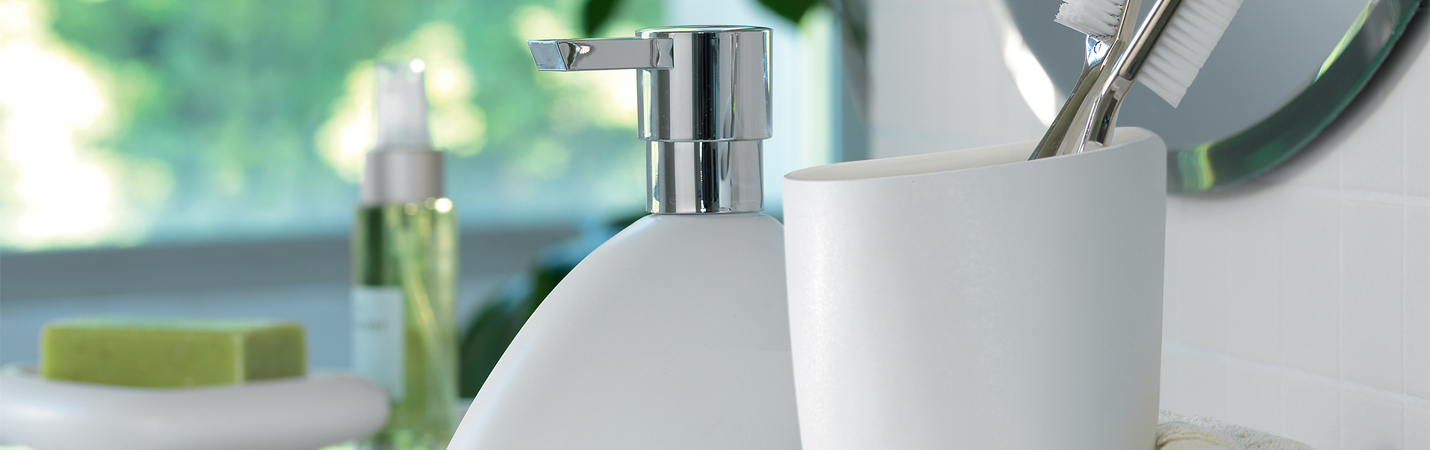 Schöner Seifenspender fürs Badezimmer